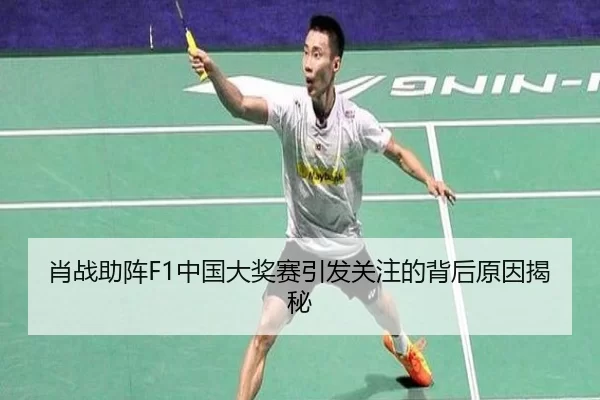 肖战助阵F1中国大奖赛引发关注的背后原因揭秘
